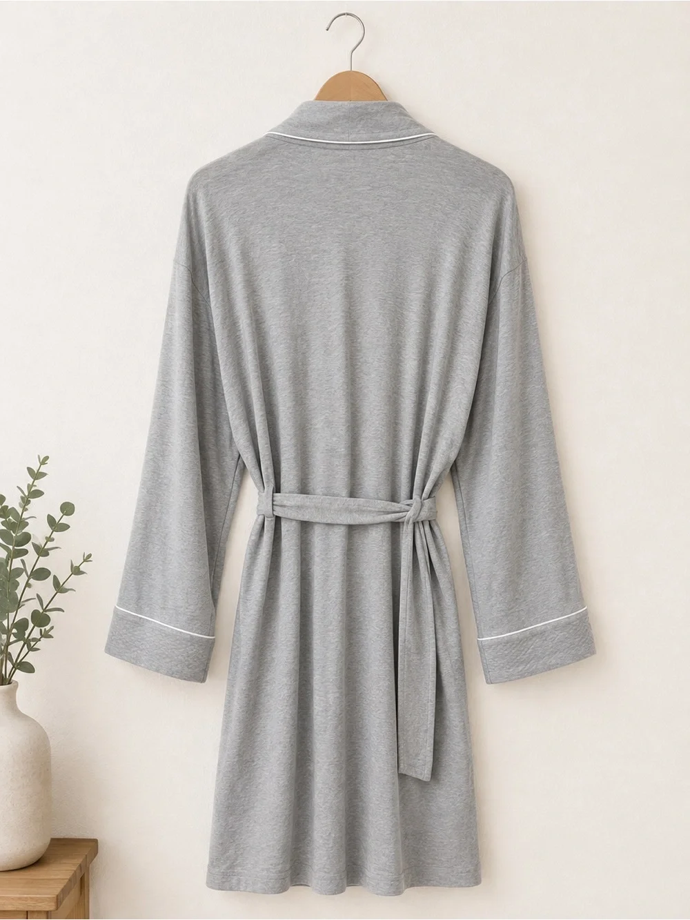 Lauren Ralph Lauren Quilted Shawl Collar Robe – Heather Grey Size 3X